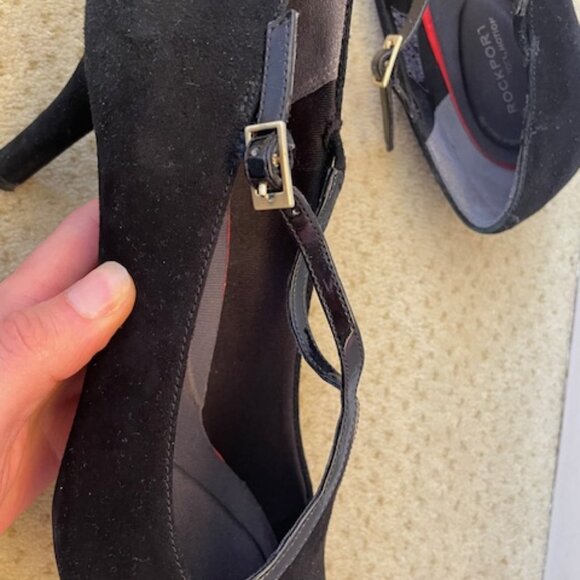 Rockport suede leather heels, size 10 US - Picture 8 of 12